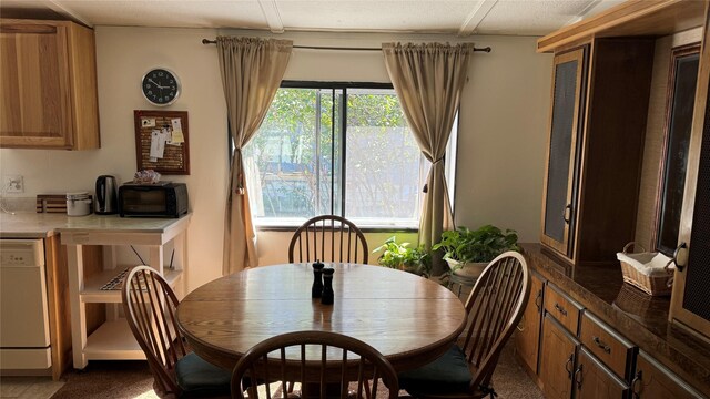 dining area with a healthy amount of sunlight