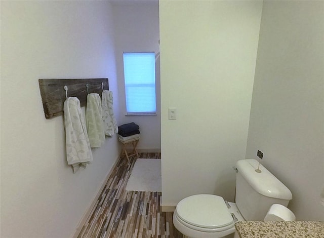 5355 Peaks View Dr, Helena, MT 59602 - bathroom featuring toilet and wood finished floors