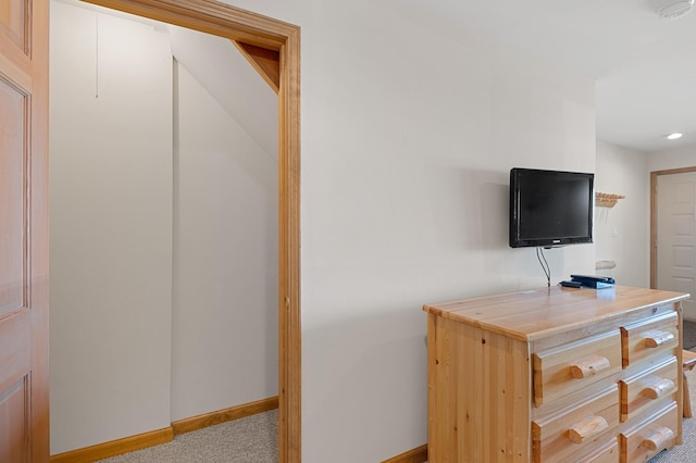 3898 Big Mountain Rd Unit 114, Whitefish, MT 59937 - interior space featuring light colored carpet and recessed lighting