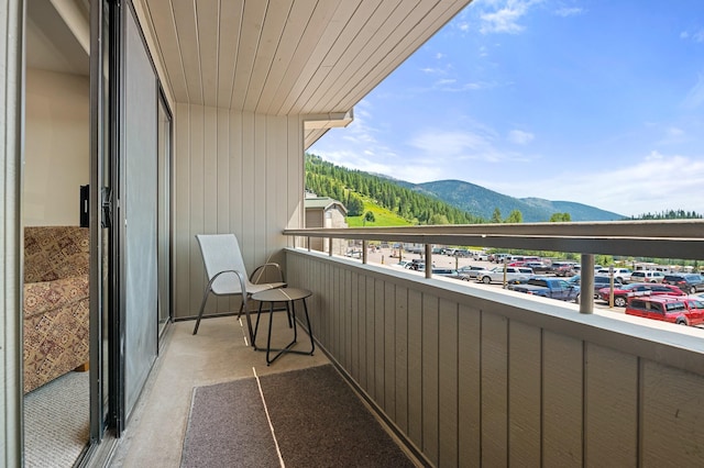 3898 Big Mountain Rd Unit 114, Whitefish, MT 59937 - balcony featuring a mountain view