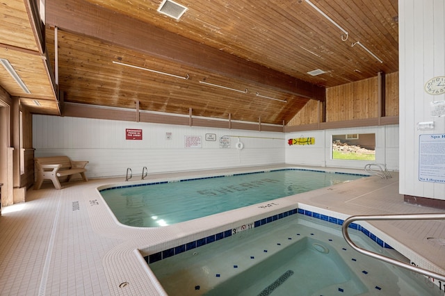 3898 Big Mountain Rd Unit 114, Whitefish, MT 59937 - view of indoor community pool