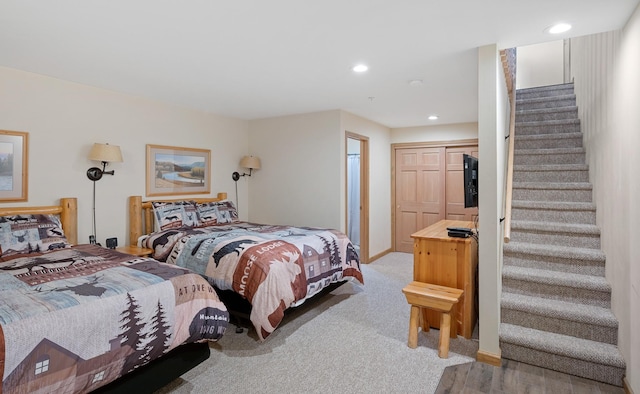 3898 Big Mountain Rd Unit 114, Whitefish, MT 59937 - bedroom featuring recessed lighting and baseboards