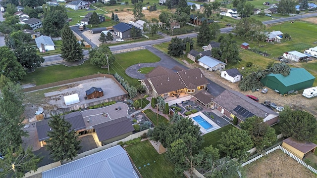 birds eye view of property featuring a residential view