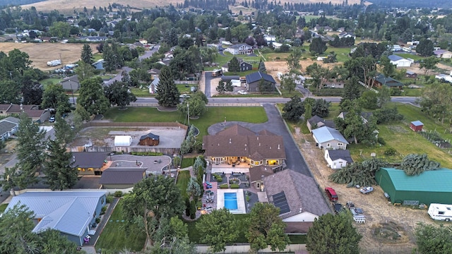 bird's eye view featuring a residential view