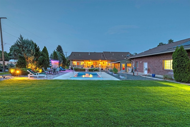 exterior space featuring a patio area