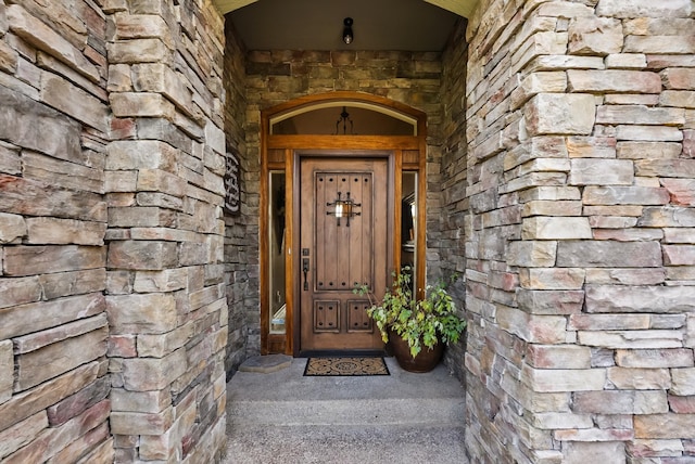 view of entrance to property