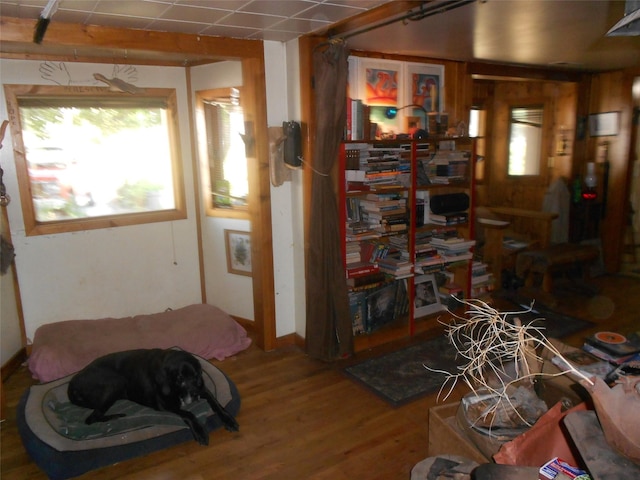 467 Cooper Ln, Hamilton, MT 59840 - living area with wood finished floors