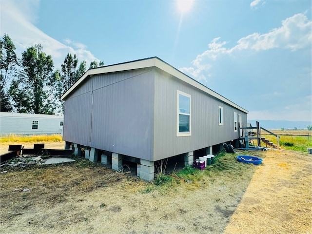 view of property exterior