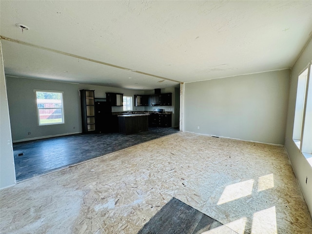 view of unfurnished living room