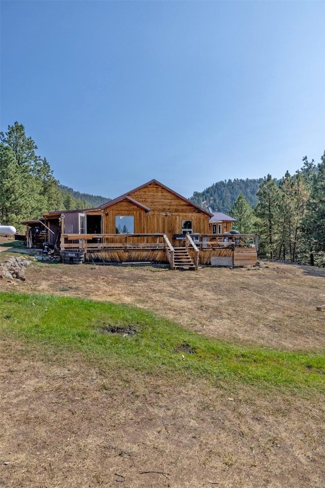 4636 N Fork Rd, Cascade, MT 59421 - view of back of house