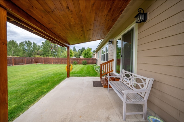 view of patio