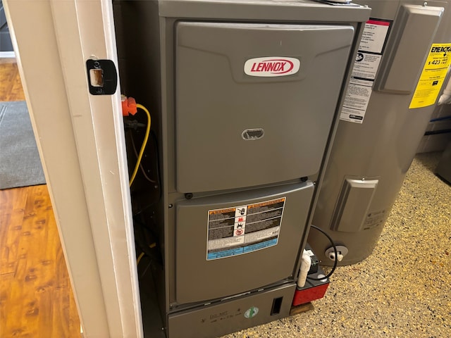 utilities with water heater