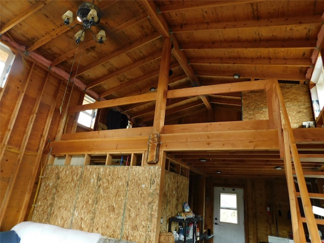 view of horse barn