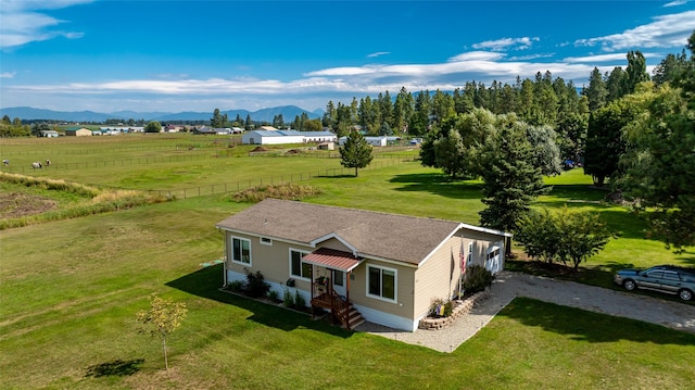 125 Ponderosa Ln, Kalispell, MT 59901 - view of rural area with a mountainous background