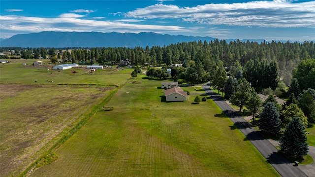 125 Ponderosa Ln, Kalispell, MT 59901 - bird's eye view of a mountain backdrop