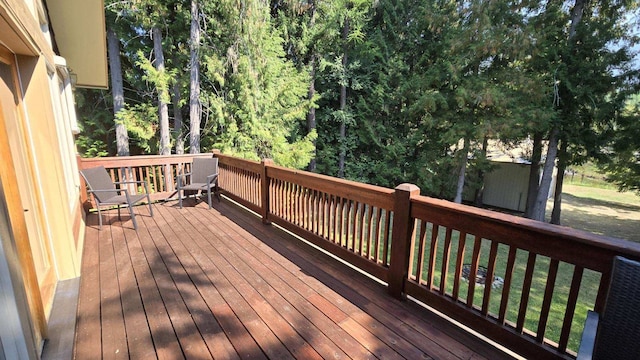 view of deck