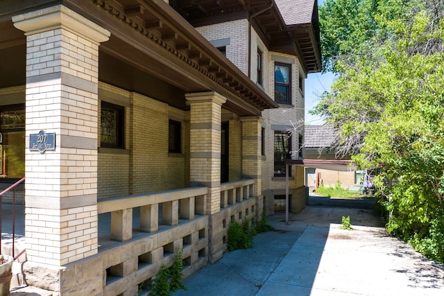 view of property exterior