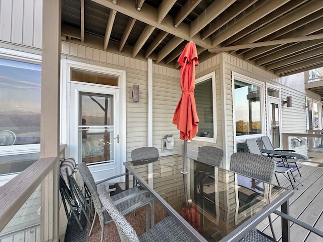 100 Rocky Point Rd Unit B-2, Polson, MT 59860 - view of deck