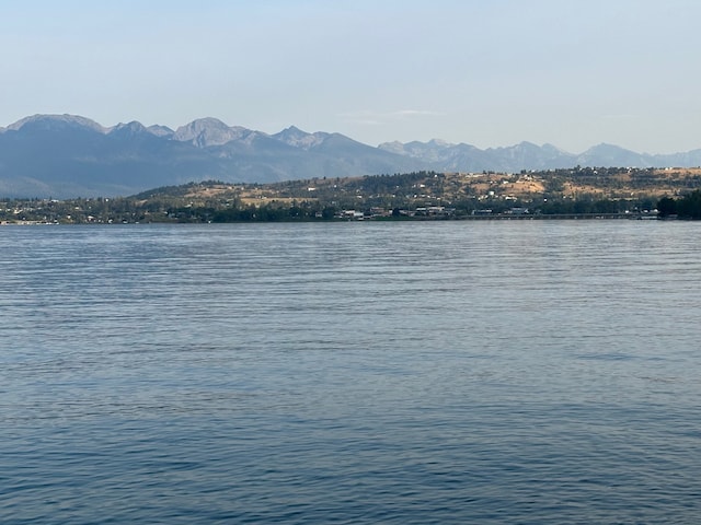 100 Rocky Point Rd Unit B-2, Polson, MT 59860 - view of water feature featuring a mountain view