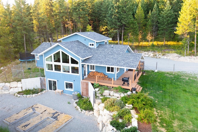 965 Ksanka Foothills Rd, Eureka, MT 59917 - birds eye view of property with a view of trees