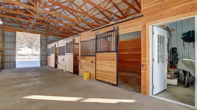 view of stable