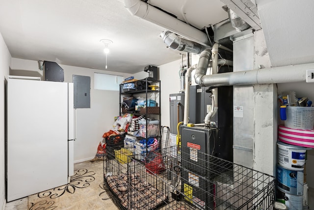 utility room featuring electric panel