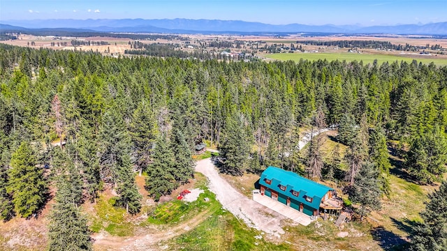 2100 Four Mile Way, Kalispell, MT 59901 - drone / aerial view of a mountain backdrop
