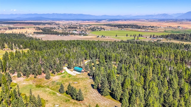 2100 Four Mile Way, Kalispell, MT 59901 - drone / aerial view of a mountainous background