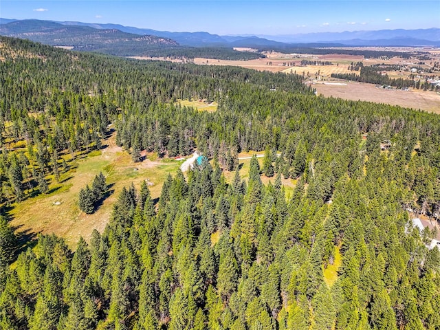 2100 Four Mile Way, Kalispell, MT 59901 - drone / aerial view of mountains