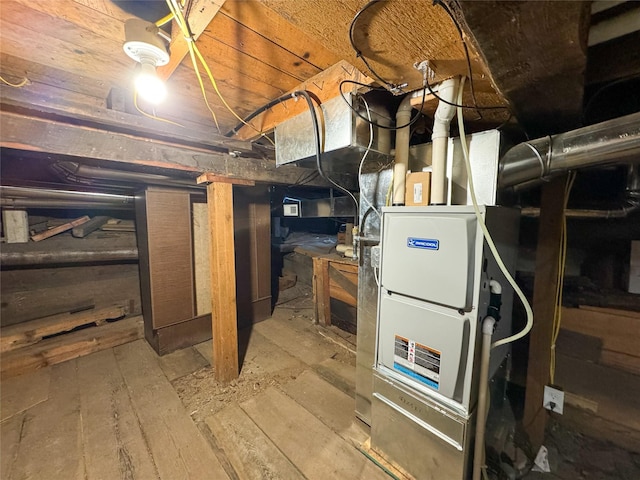 1327 Farrell St, Butte, MT 59701 - view of unfinished below grade area