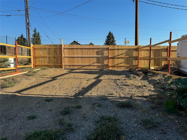 1327 Farrell St, Butte, MT 59701 - view of yard with fence