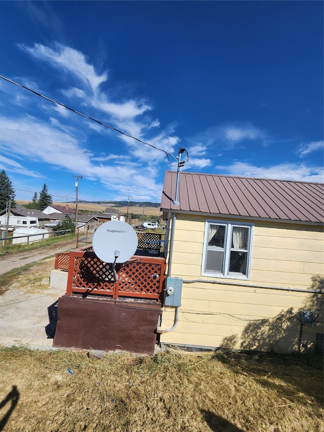 view of home's exterior