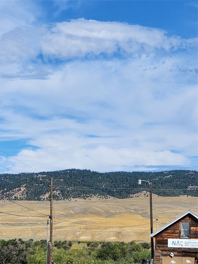 property view of water featuring a rural view