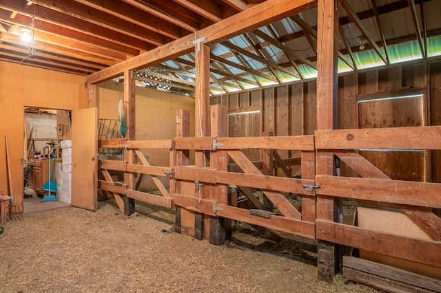 view of stable