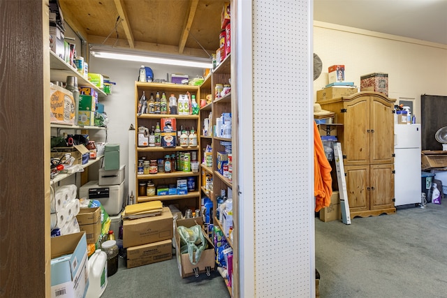 view of storage room