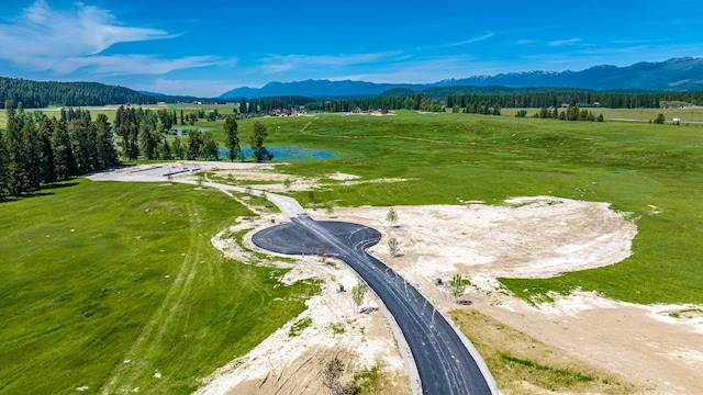 325 River Ranch Rd, Whitefish, MT 59937 - aerial view of sparsely populated area featuring mountains