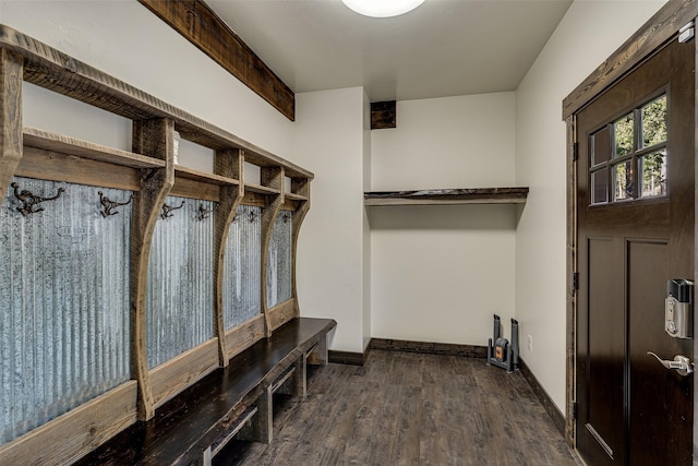 2870 US Highway 93 W, Whitefish, MT 59937 - mudroom with dark wood-style floors and baseboards