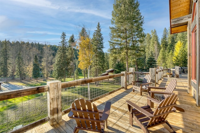 2870 US Highway 93 W, Whitefish, MT 59937 - view of deck