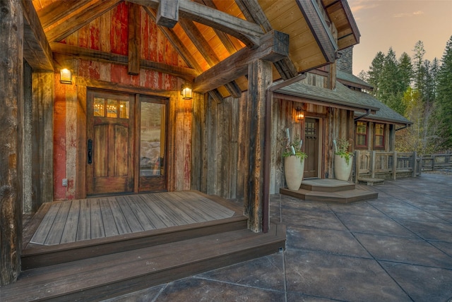 2870 US Highway 93 W, Whitefish, MT 59937 - view of exterior entry at dusk