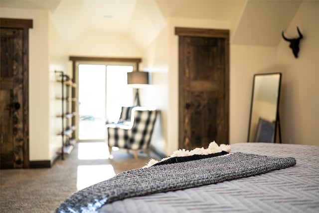 2870 US Highway 93 W, Whitefish, MT 59937 - bedroom with lofted ceiling