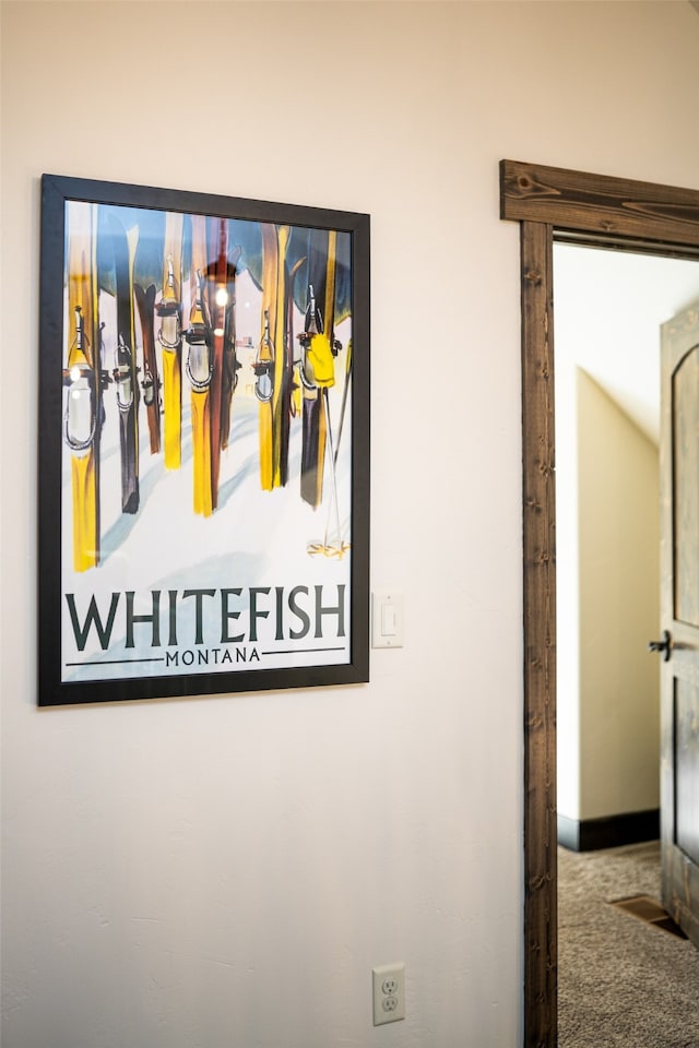 2870 US Highway 93 W, Whitefish, MT 59937 - room details featuring carpet floors