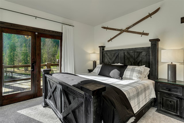 2870 US Highway 93 W, Whitefish, MT 59937 - carpeted bedroom with vaulted ceiling