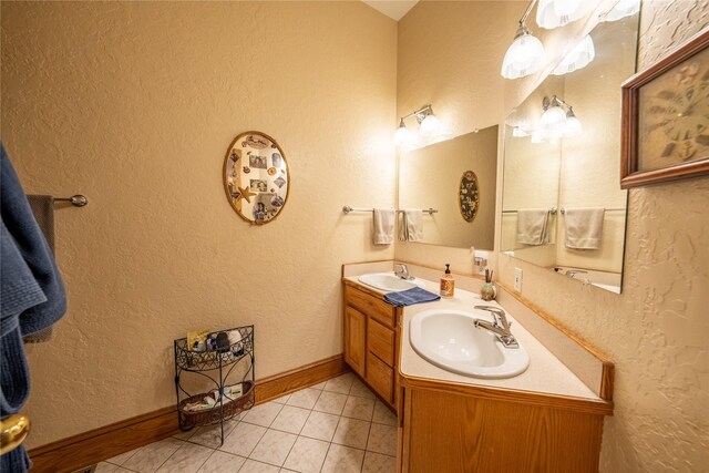 bathroom with tile patterned flooring and toilet