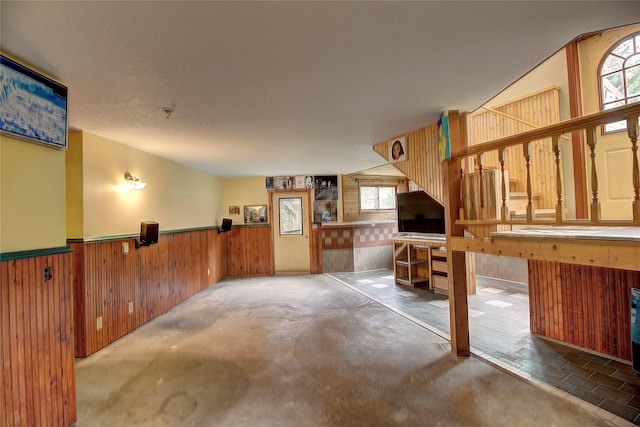 72878 Lemlama Trl, Arlee, MT 59821 - interior space with a wainscoted wall and wood walls