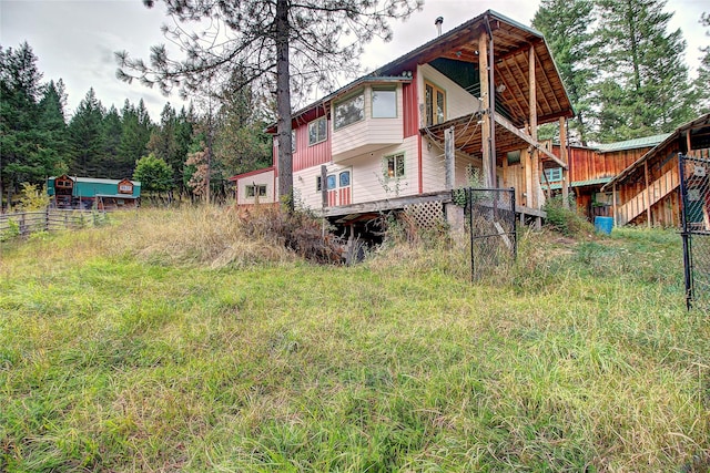 72878 Lemlama Trl, Arlee, MT 59821 - view of rear view of property