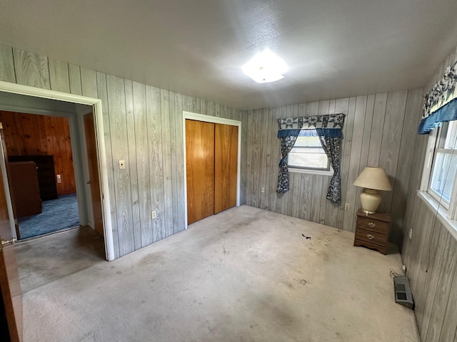 644 4th Ave E, Superior, MT 59872 - bedroom featuring a closet and wooden walls