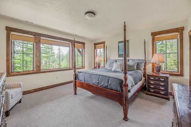 bedroom featuring carpet flooring