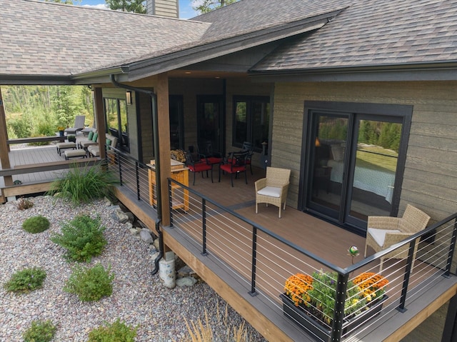 view of deck