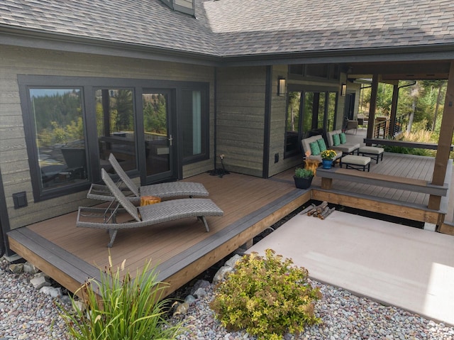 view of deck