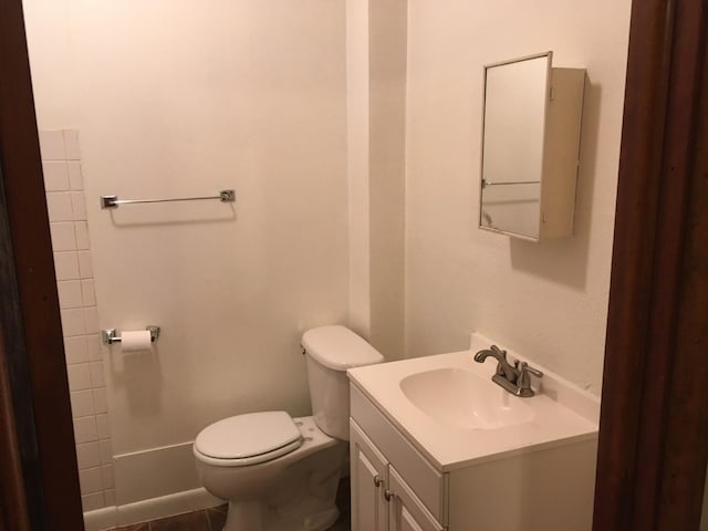 106 State St, Hamilton, MT 59840 - half bath featuring toilet and vanity
